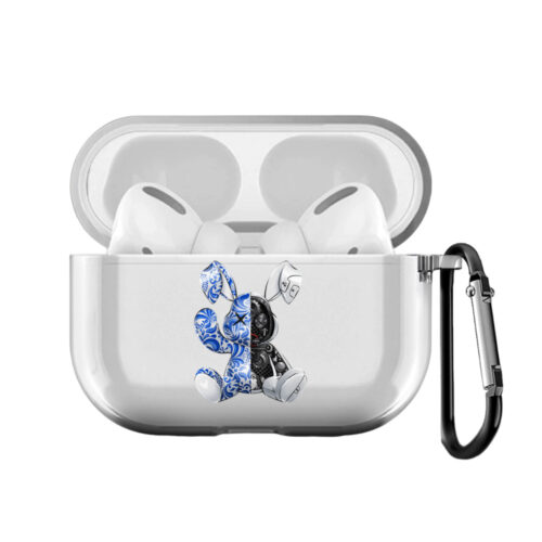 Чехол на AirPods Pro с принтом - Зайка Гжель
