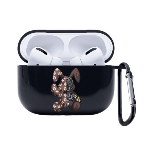 Чехол на AirPods Pro 2 с принтом - Коричневая Зайка