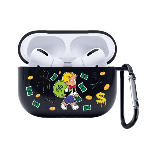 Чехол на AirPods Pro 2 с принтом - Богатый мальчик