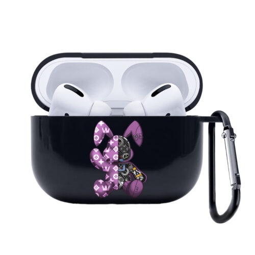 Чехол на AirPods Pro 2 с принтом - Розовая зайка