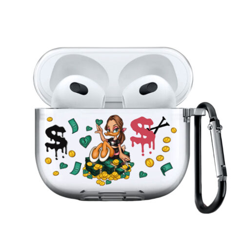 Чехол на AirPods 3 с принтом - Уточка