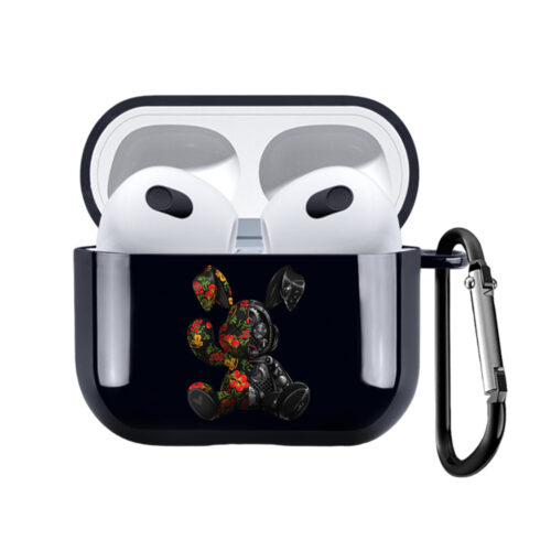 Чехол на AirPods 3 с принтом - Зайка хохлома